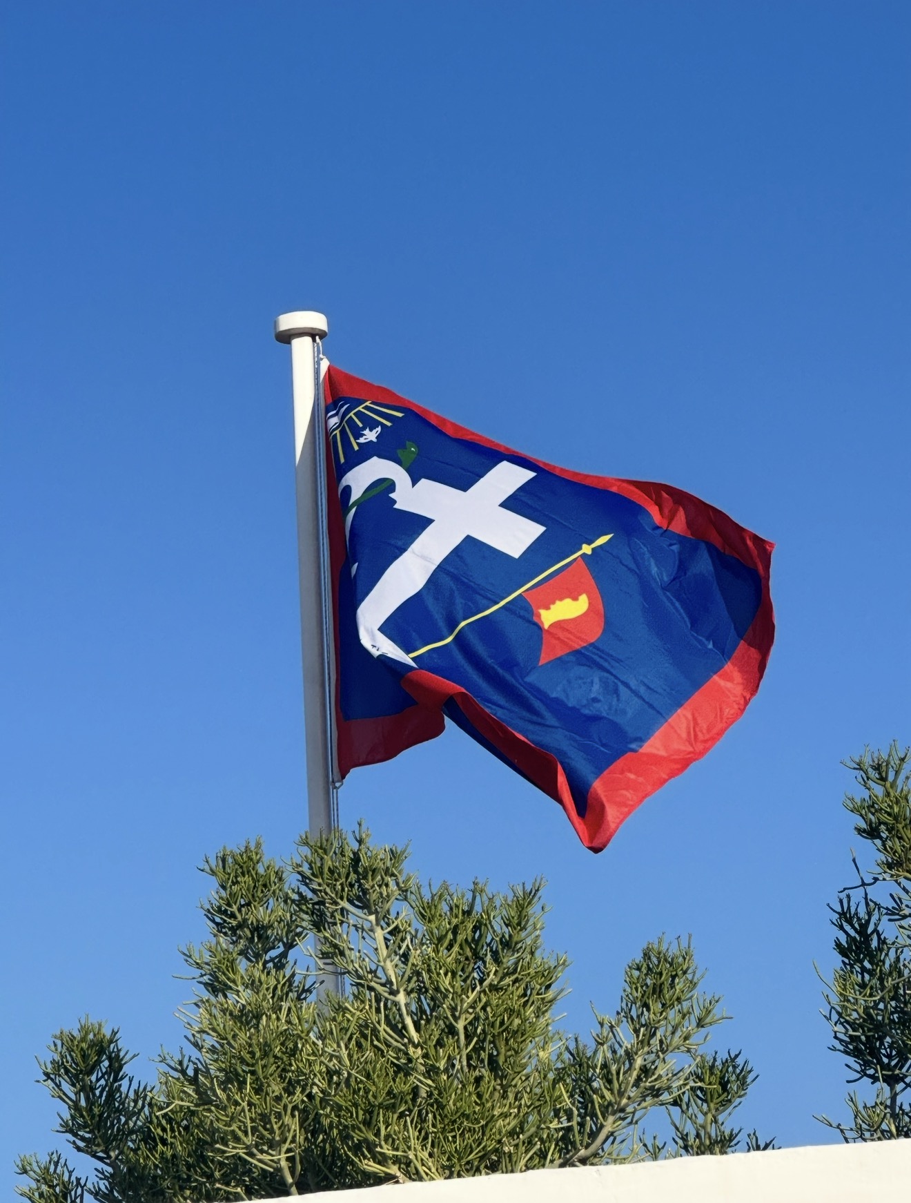 The historic flag of Hydra